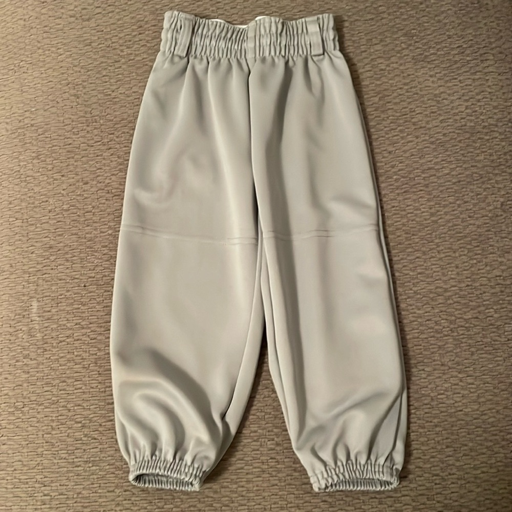 Light Grey Toddler baseball pants 2T-3T size